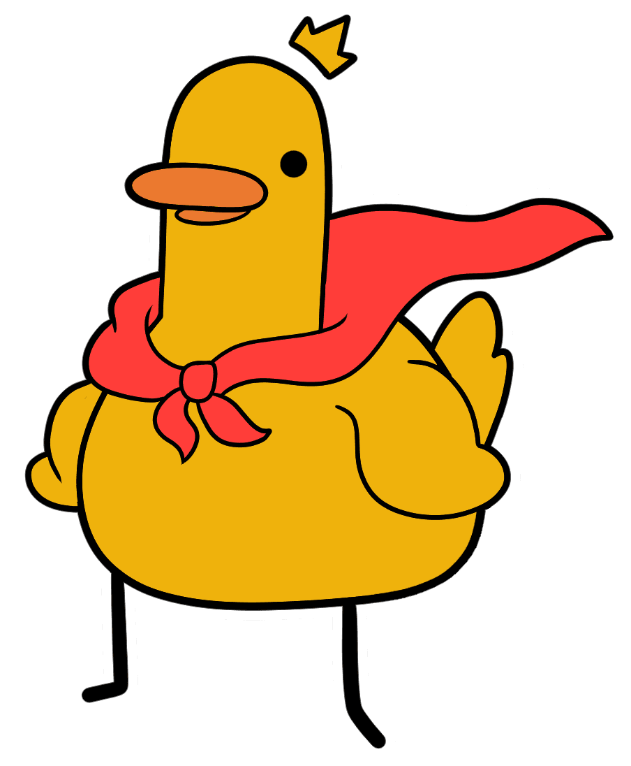 Superhero Duck